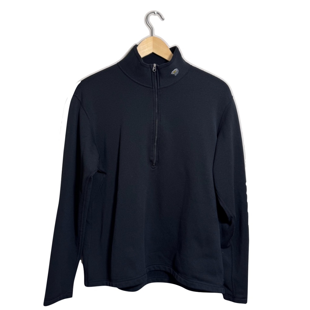 Mountain Hardwear Women's Half Zip Pullover in Black Size Large